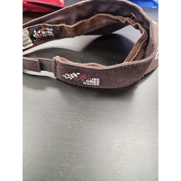 Kyle Busch M&Ms Hat‎ Visor Strap Back Mens One Size Brown NASCAR Racing 18 Chase - Picture 3 of 4